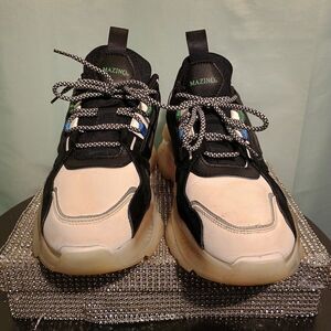 Men's Mazino Black Multicolor/ Lava size 12 shoes